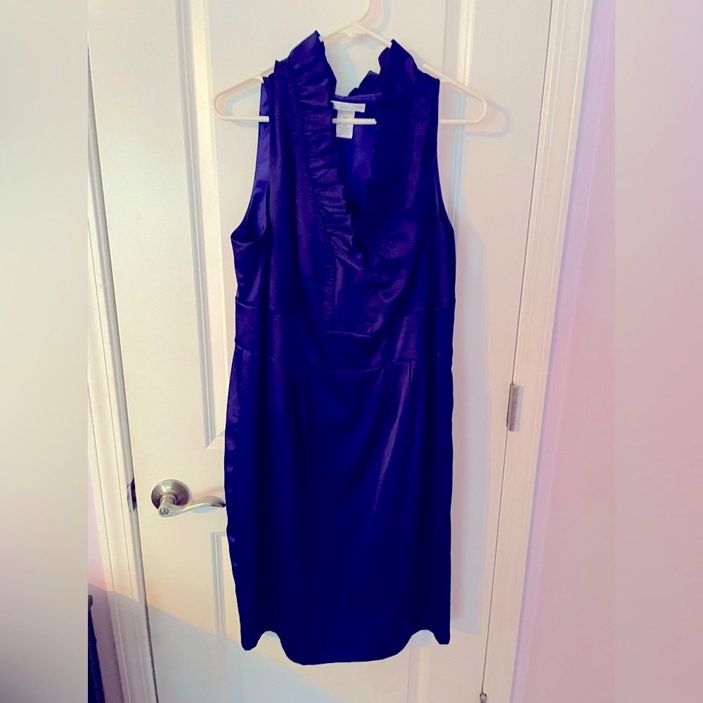 Beautiful satiny lined dress size 16W